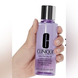 Clinique Take The Day Off Makeup remover eyes lashes lids lips combo skin 4.2oz